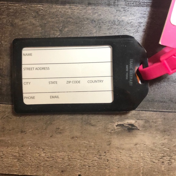 Isaac Mizrahi Luggage Tag 🎁FREE with any purchase - Picture 2 of 2